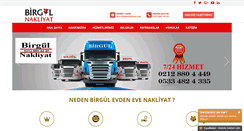Desktop Screenshot of birgulnakliyat.com